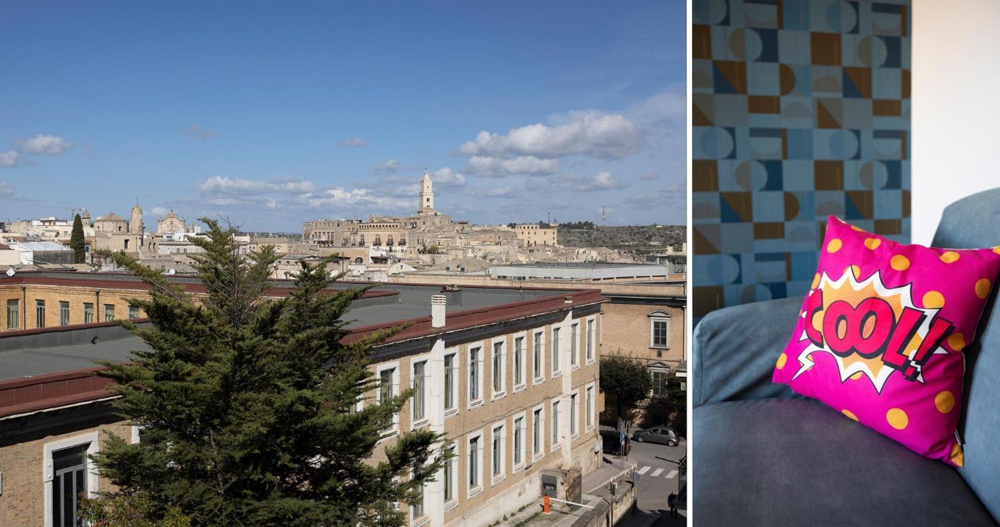 Residenza Minozzi Con 2 Camere E 2 Bagni E Vista Sassi Matera Exteriér fotografie